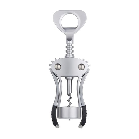 Final Touch Final Touch Black/Silver Zinc Alloy Corkscrew FTA7101